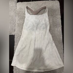 Lululemon White Racerback Dress